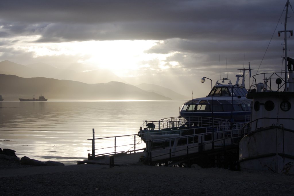 10-Sunset over the Beagle Channel.jpg - Sunset over the Beagle Channel